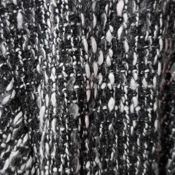 Chico's Design Black and White Tweed
Coat Blazer Jacket - Picture 4 of 4